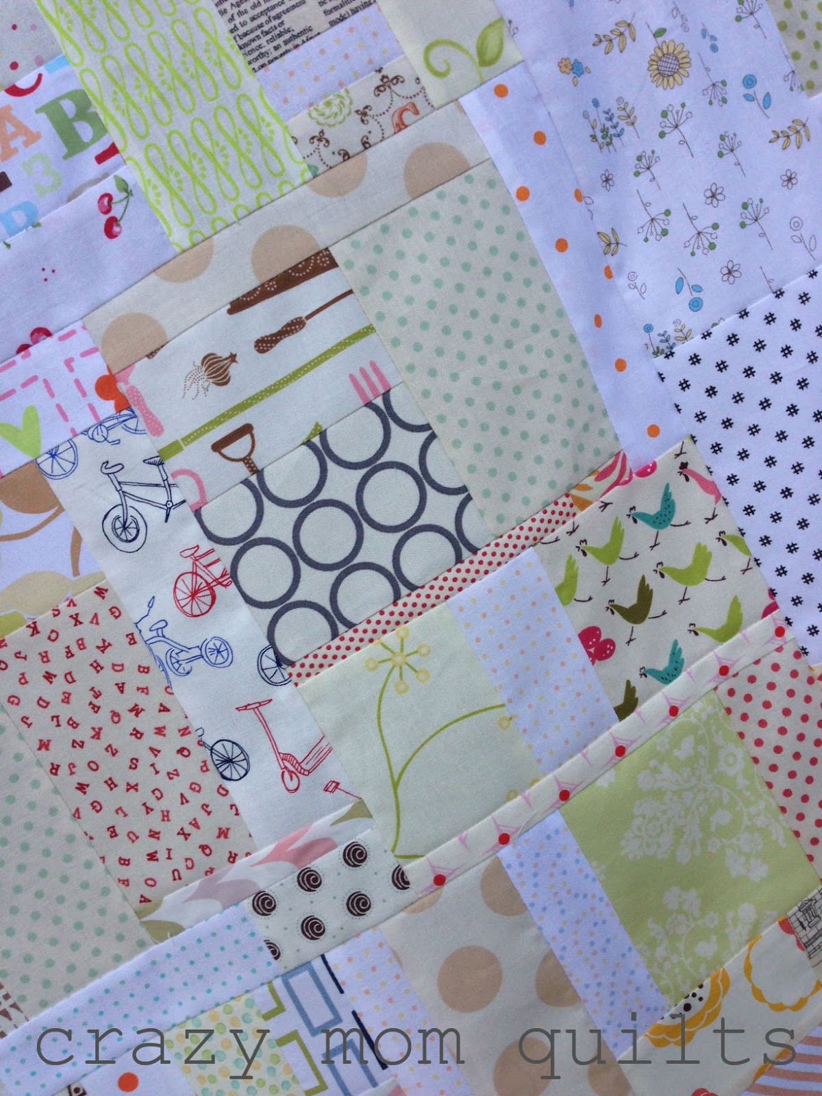 crazy mom quilts a low volume quilt