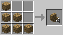 Minecraft: crafting
