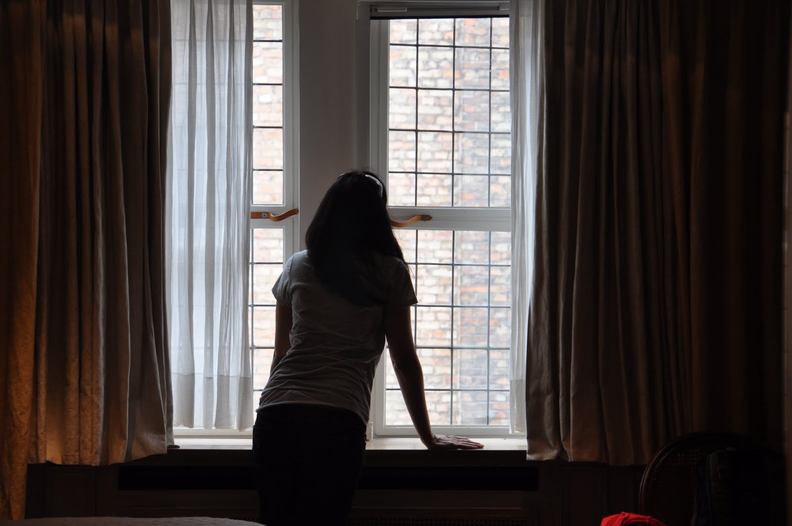 Girl Escaping