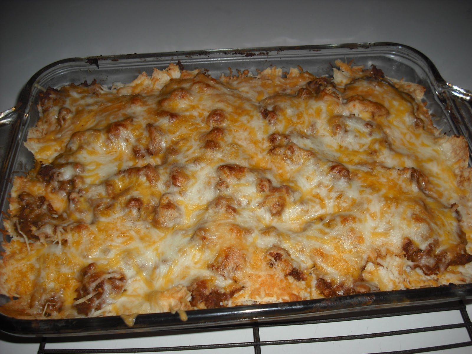 The World According to Tracy Creamy Burrito Casserole