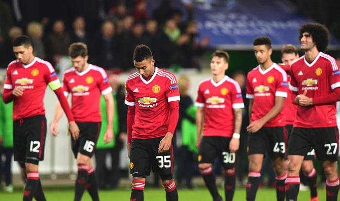 Image result for manchester united players disappointment