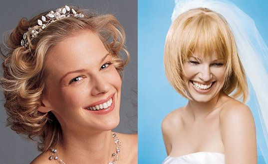 Bridal Hairstyles for Short Hair