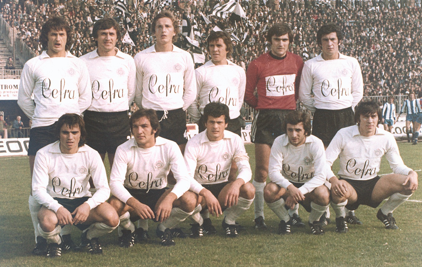 SPORTSKA OPREMA KROZ ISTORIJU  Partizan+1975+-+76