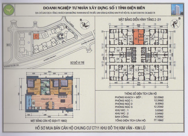 MẶT BẰNG CÁC CĂN HỘ KIM VĂN KIM LŨ CT11 MẶT BẰNG CÁC CĂN HỘ KIM VĂN KIM LŨ CT11