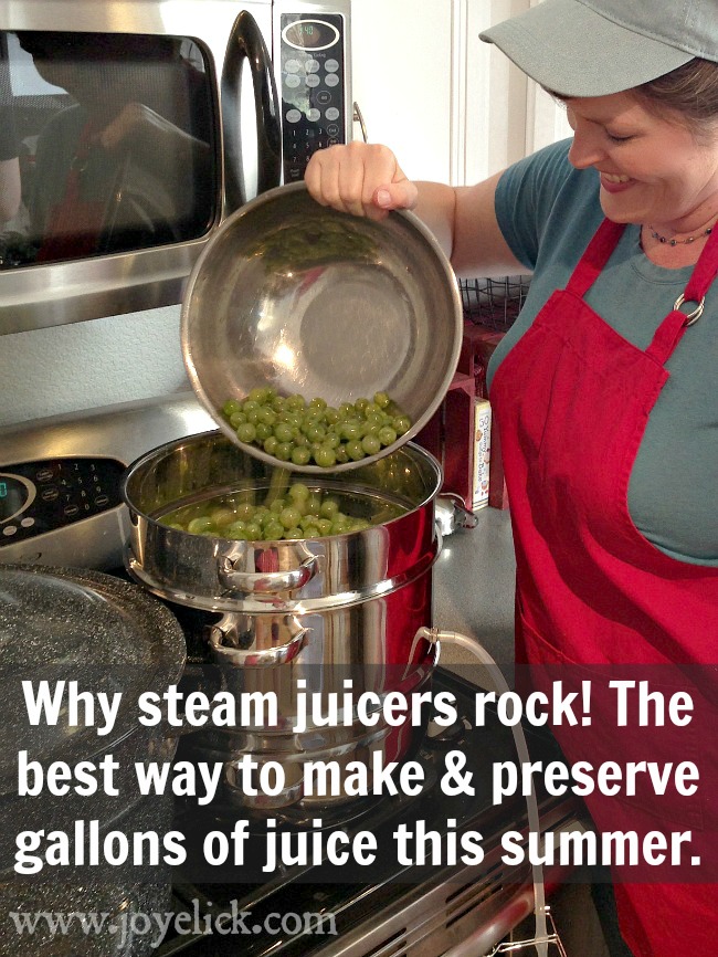 Why STEAM JUICERS rock! Discover the best way to make and preserve