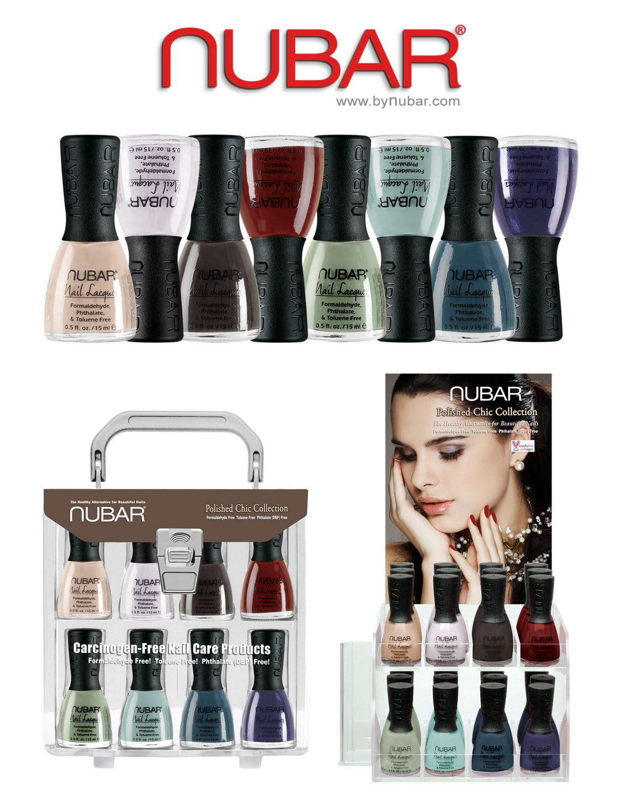 Painted Lady Fingers Nubar Polished Chic Collection Fall 2011 Preview