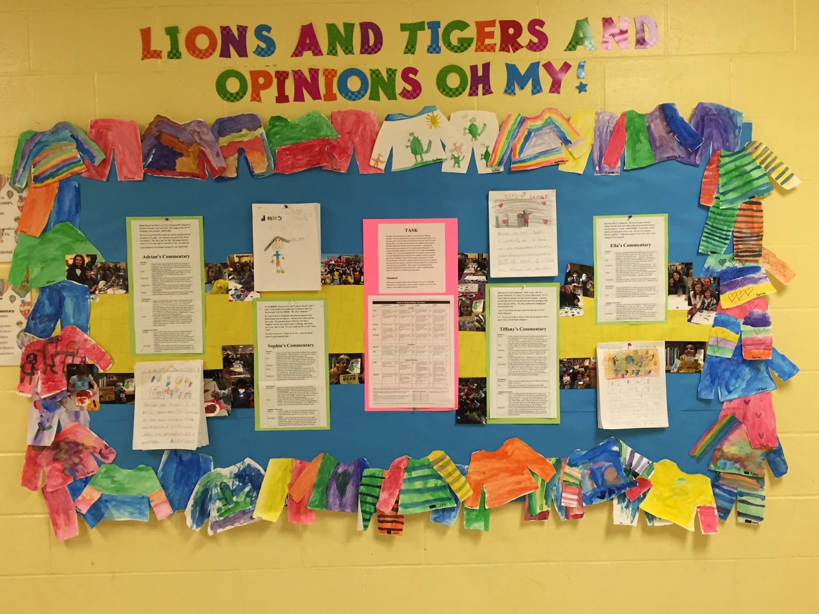 With Great Expectations Sleepover Standardbased Bulletin Board