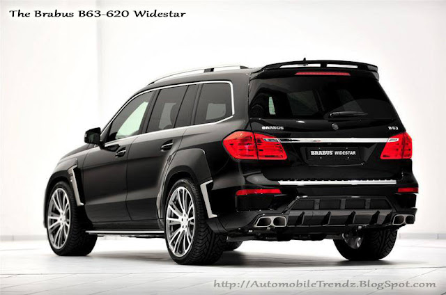 The Brabus B63-620 Widestar. An extreme version of the Mercedes GL63 AMG.