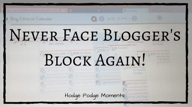 How to Never Face Blogger’s Block Again