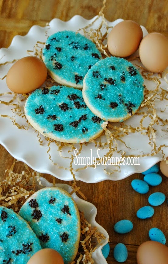 robin's egg sugar cookies