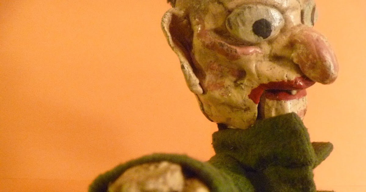 Peter's Puppets Vintage Puppet Nightmare Army Jacket Man