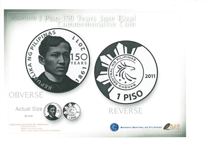 Jose Rizal coin