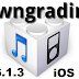 Downgrade Latest iOS 6.1.3 to Old iOS 6.1.2 Firmwares On iPhone & iPod - Tutorial