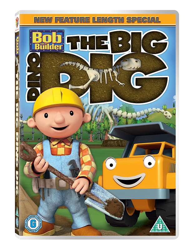 Bob The Builder - The Big Dino Dig DVD review.