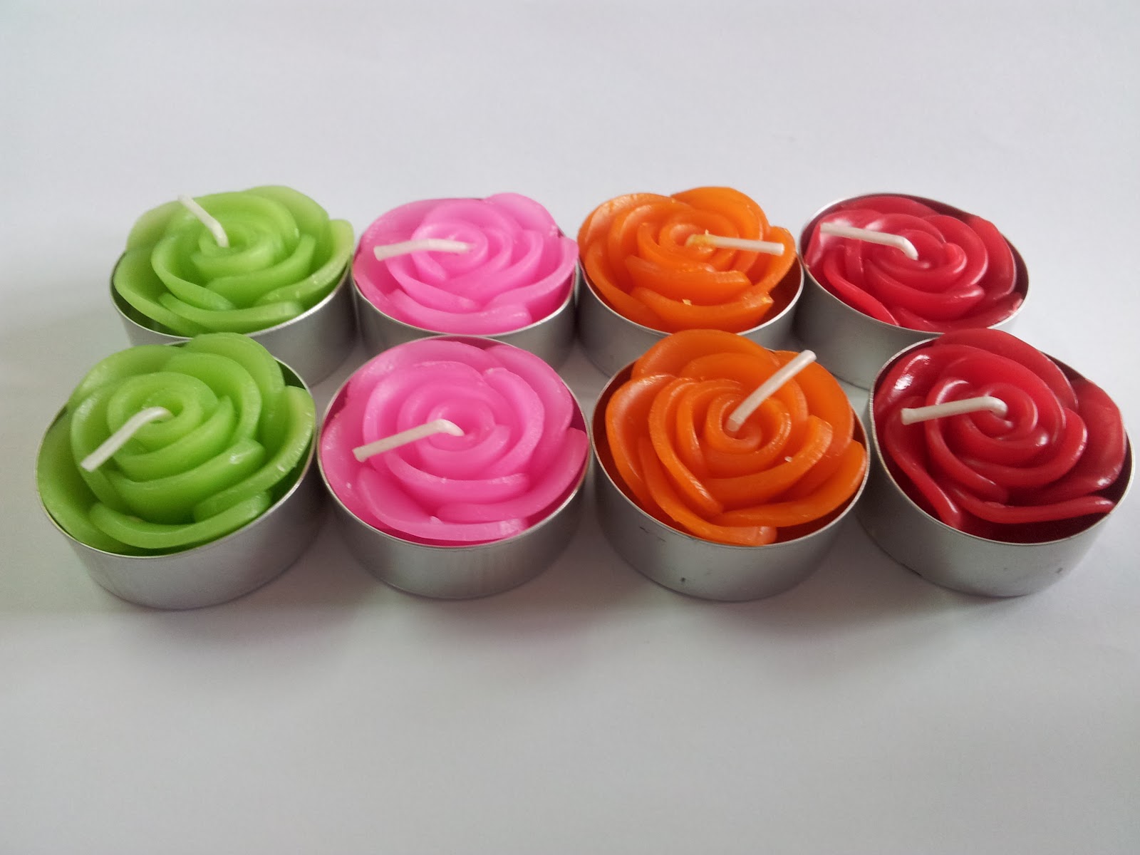 Chiang Mai Art Candles HANDMADE TEA LIGHT CANDLES