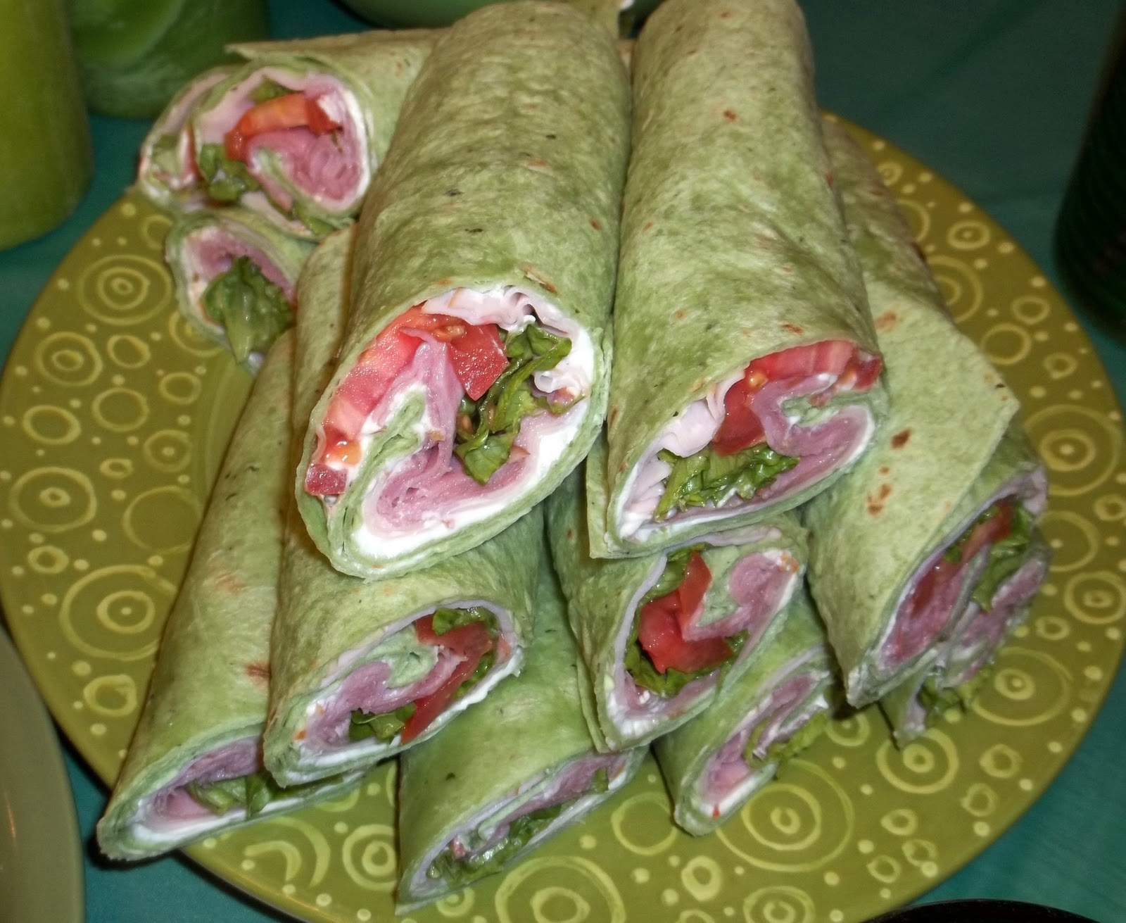 Lady Create A Lot Blt Club Wrap W Avacado Yum