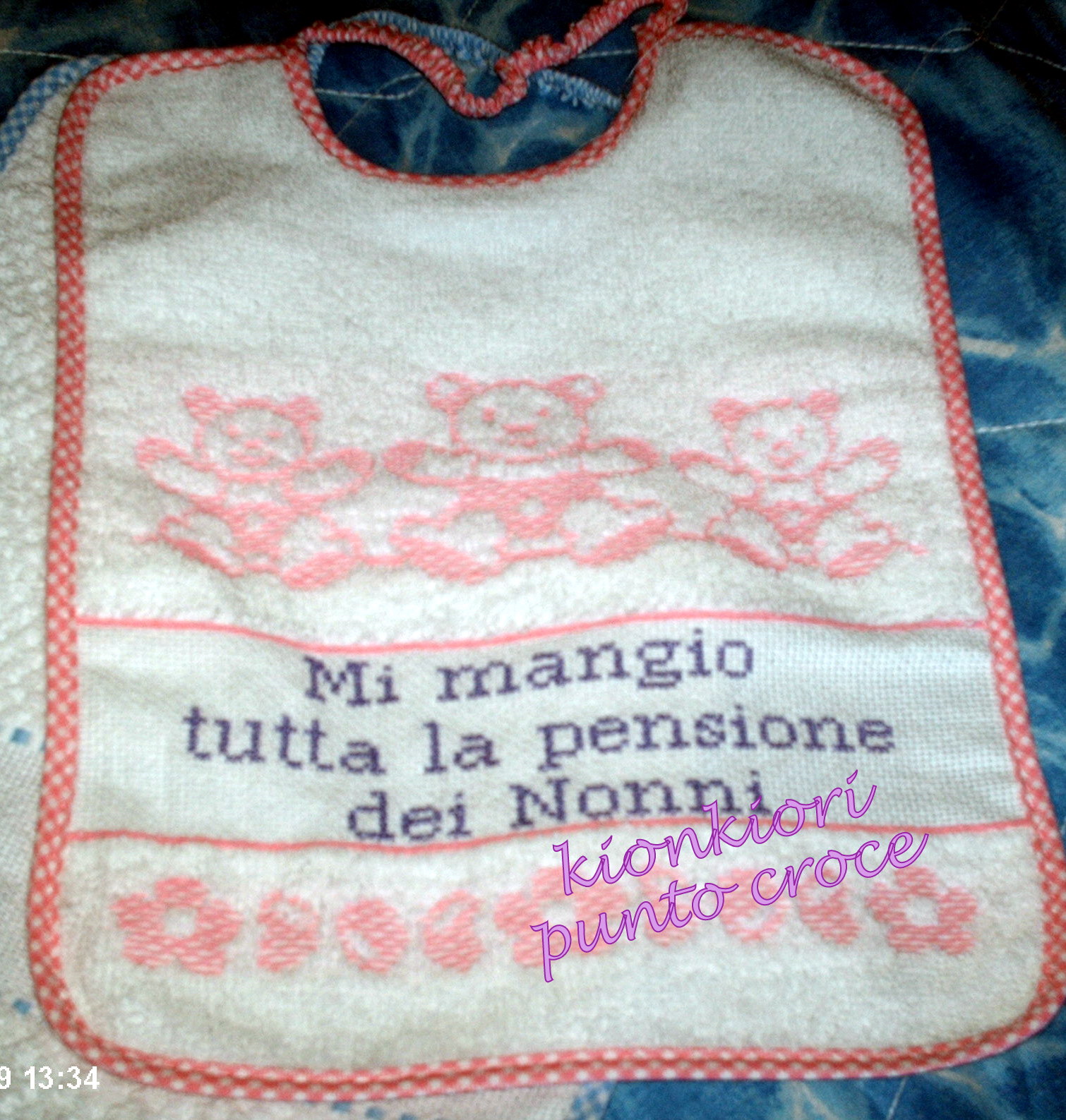 Schema punto croce giorgia