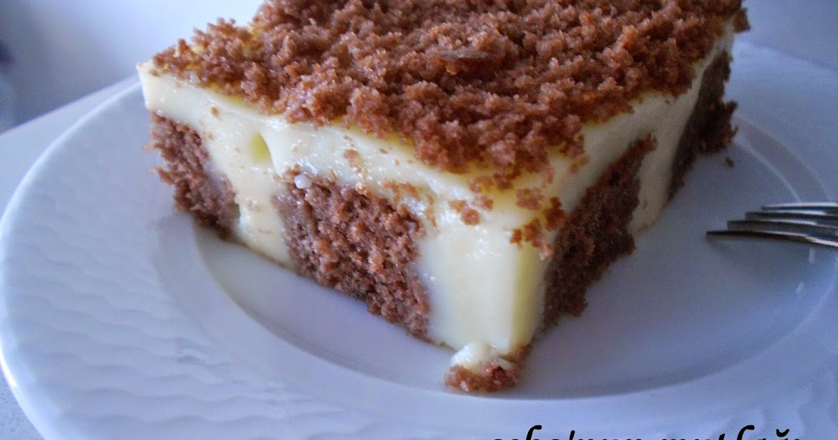 PUDİNG DOLGULU KEK Şebonun Mutfağından Enfes Tarifler