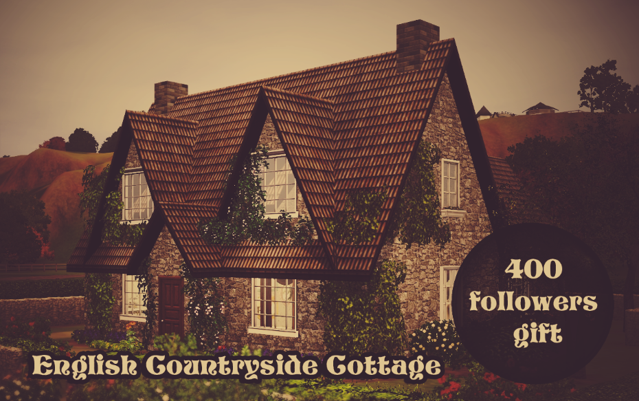 My Sims 3 Blog English Countryside Cottage By Thesimsinspiration