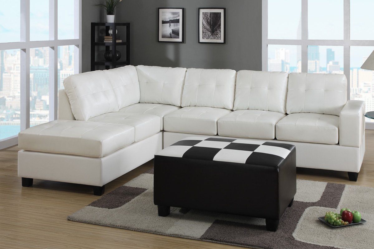leather sectional sofa with storage and sleeper