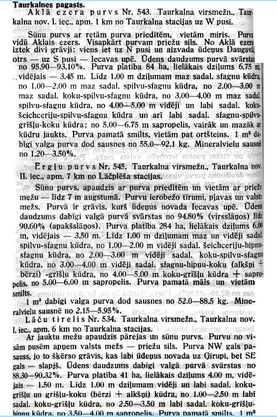 Taurkalnes pagasts. 1939.01.01. Latvijas Universitātas Raksti. - 1
