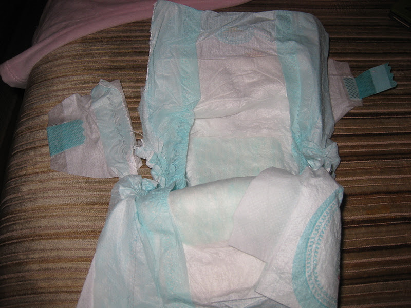 The Green Goddess You Know You're Cheap WhenSalvaging a Ripped Diaper