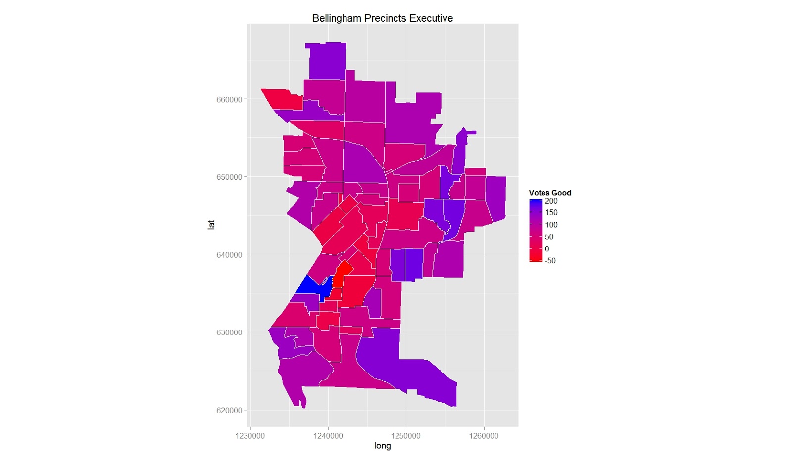 Bellingham Politics and Economics GIS based precinct maps Ballots
