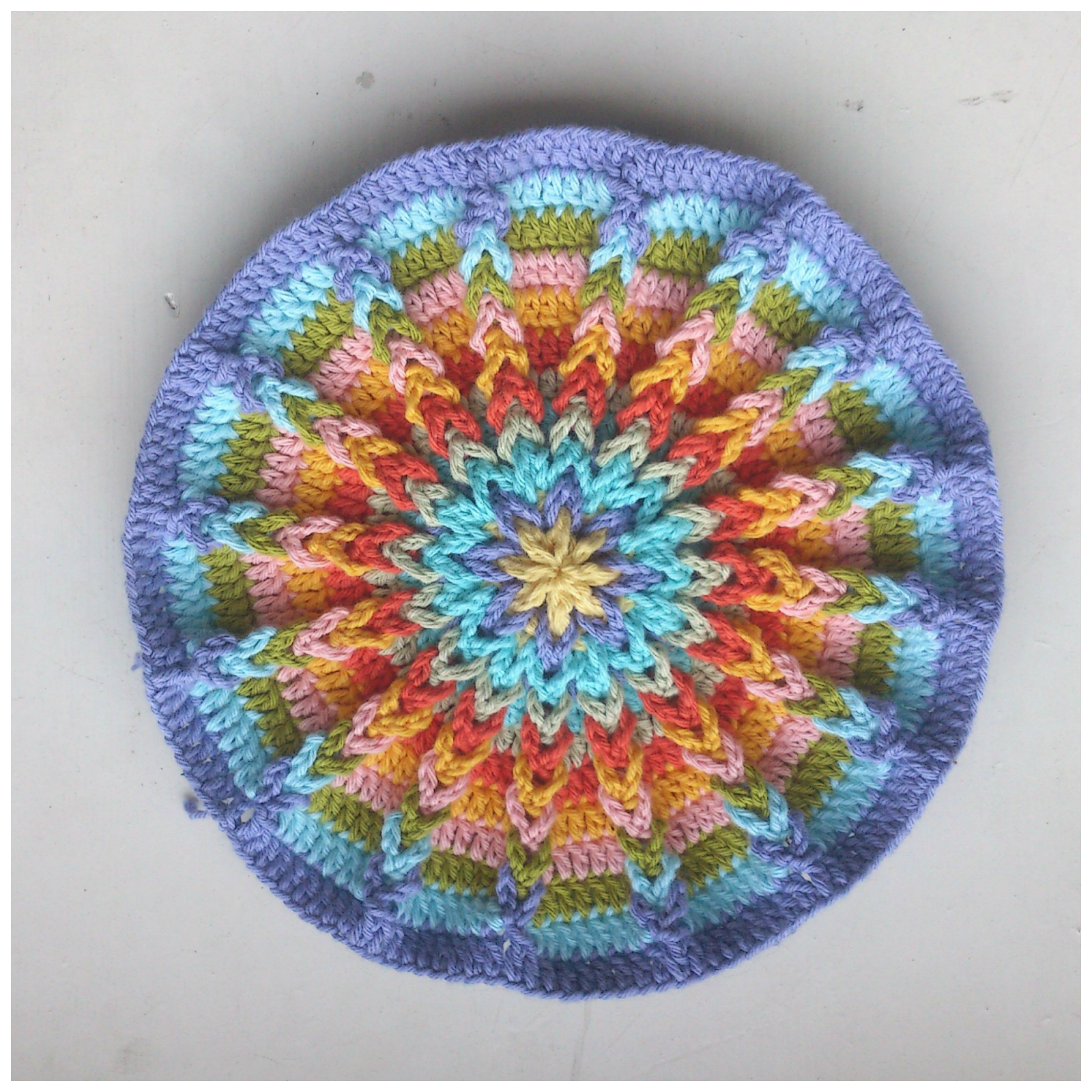 atty's Crochet Mandala Pot Coasters