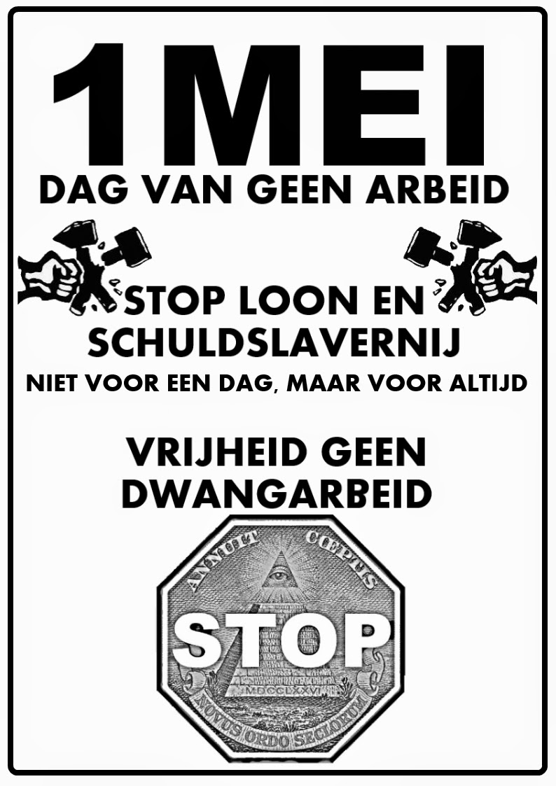 1 Mei DAG VAN GEEN ARBEID