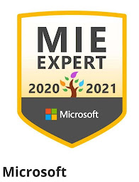 Jestem Microsoft Innovative Expert Educator