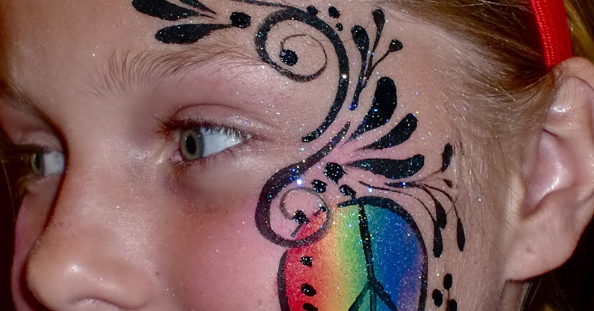 Face Painting Illusions and Balloon Art, LLC: Face Painting Peace Sign
