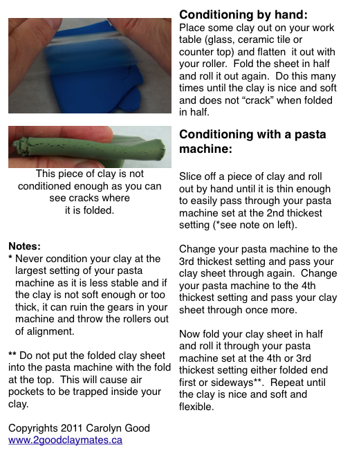 2 Good Claymates Polymer Clay Tips