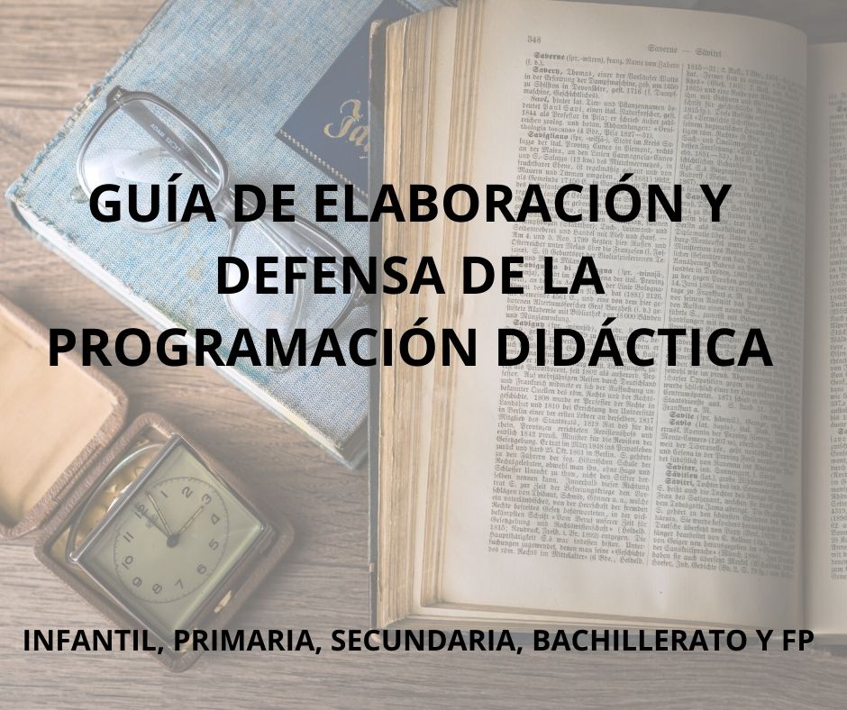 Guía PROGRAMACIÓN DIDÁCTICA