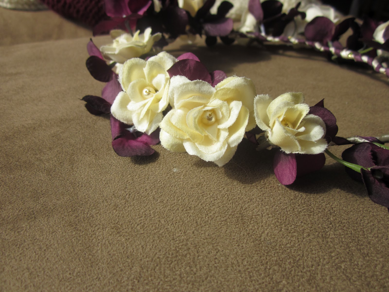 Weieroriginal Crafting Project Flower Girl headpieces