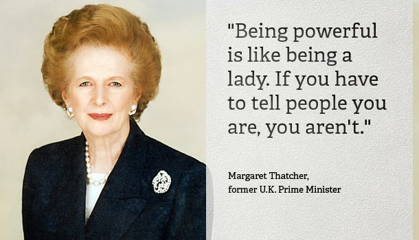 Being powerful is like being a lady essay