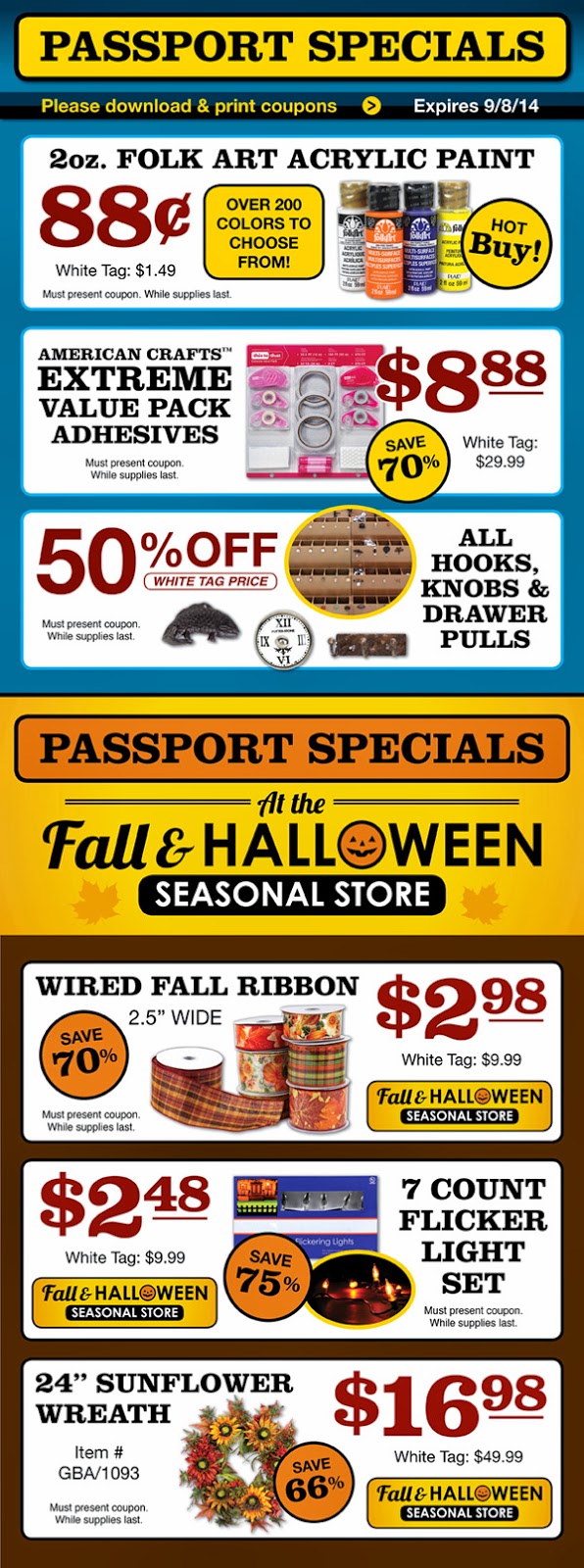 Coupon passport