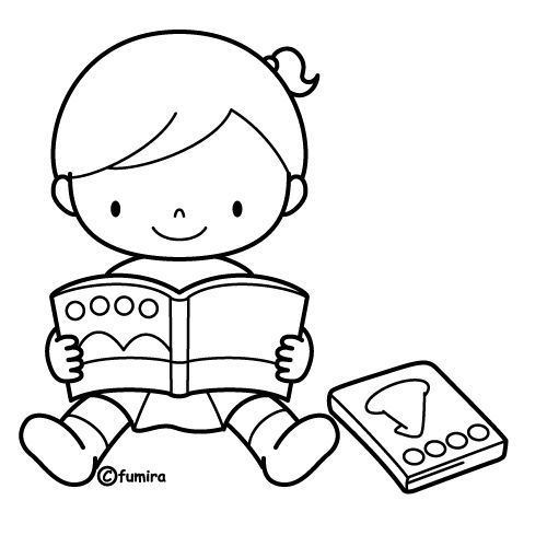 Dibujos de niños leyendo libros para colorear - Imagui Dibujos de niños leyendo libros para colorear - Imagui