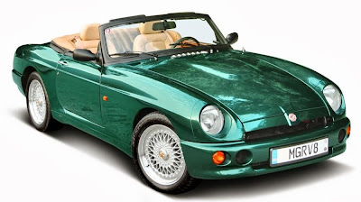 The MG RV8 Sports Car Pictures