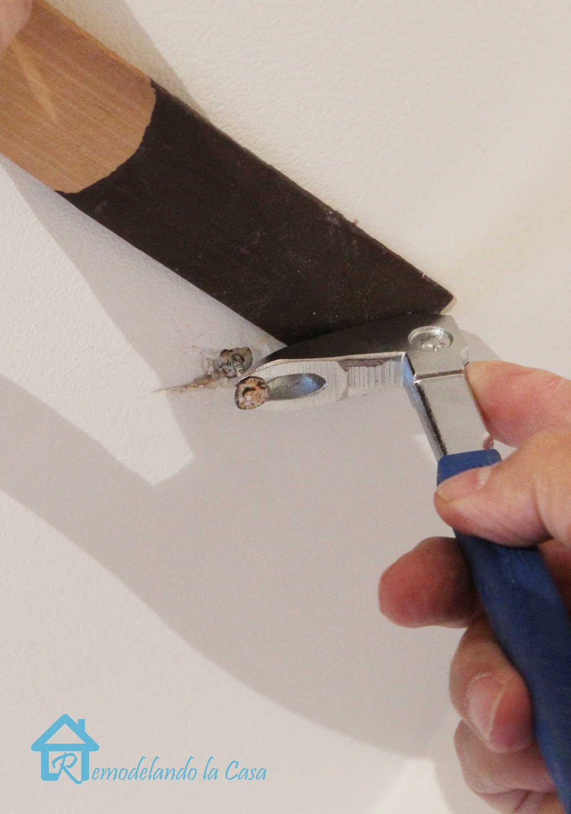 PopNails on Ceiling Remodelando la Casa