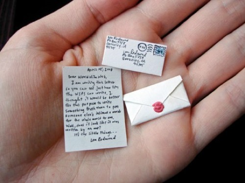 Как сделать письмо любви