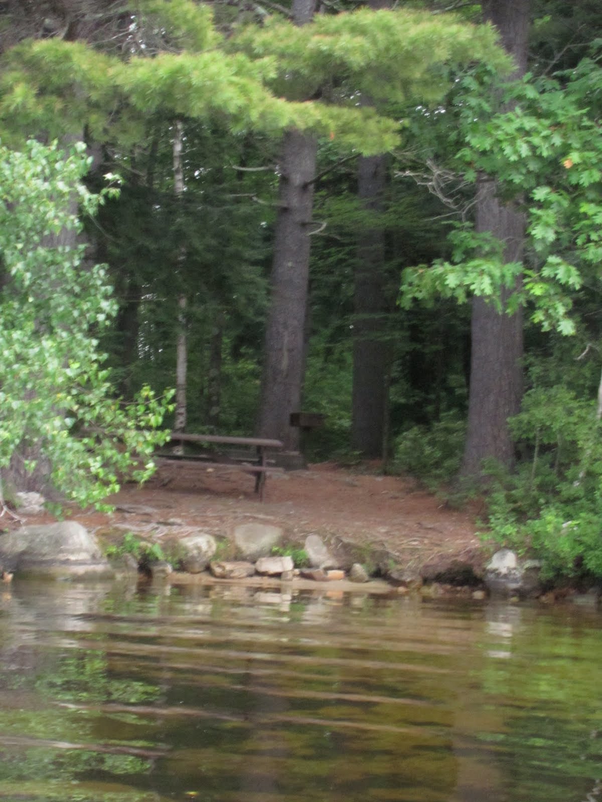 Recreational Kayaking in Maine Bridgton, Maine Moose Pond (Shawnee