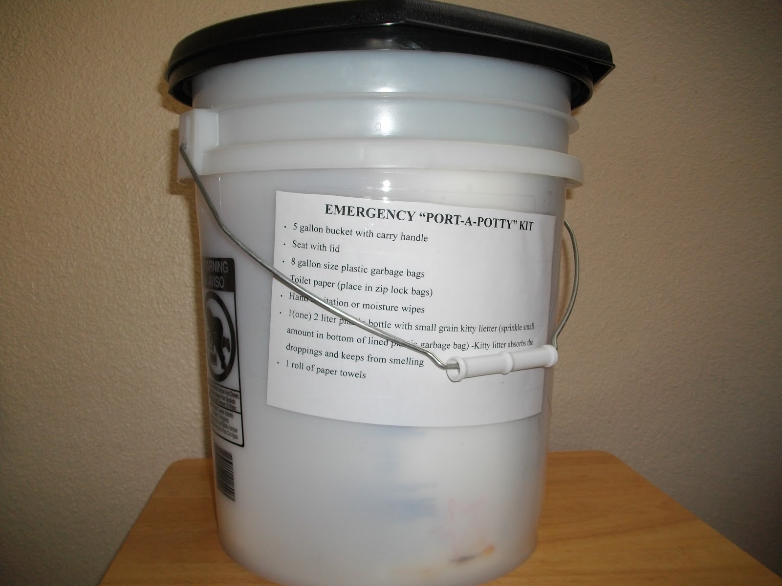 Home Made Is Easy PortaPotty You CAN MAKE