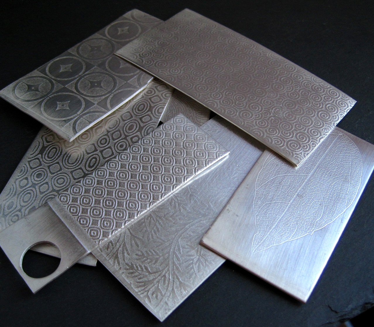 Rolling Mill Textures On Metal