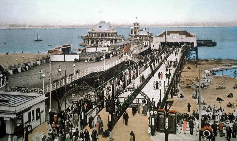 Hidden Wirral Myths & Legends Blog New Brighton Pier