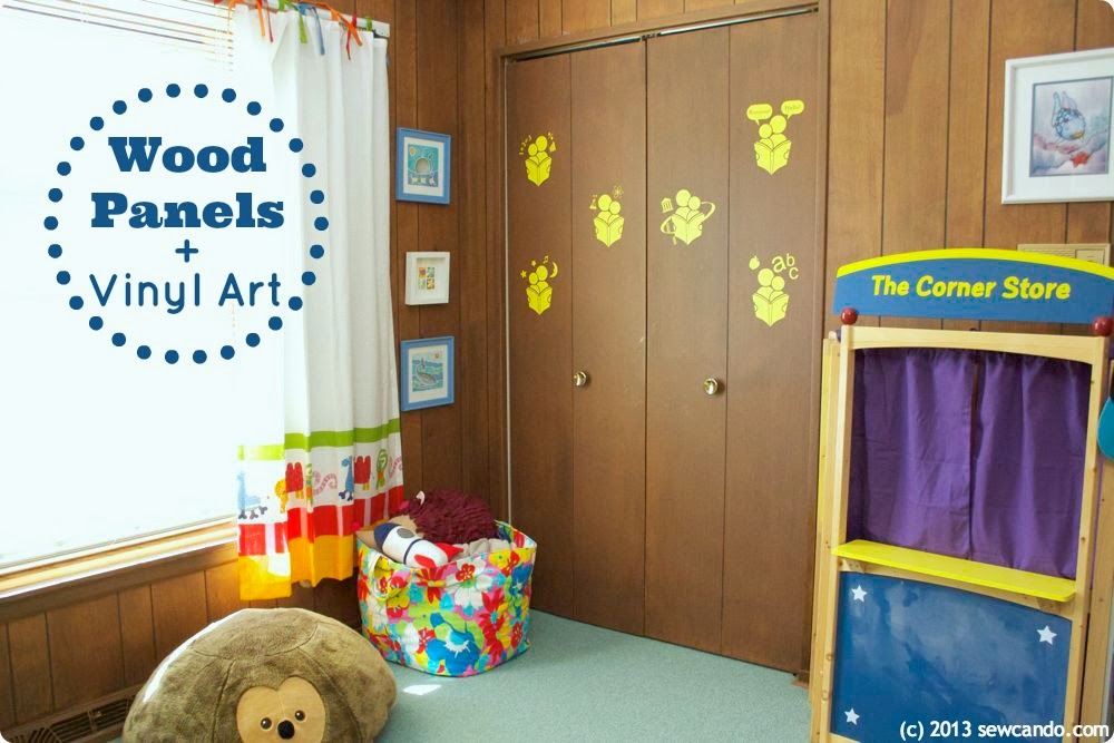 Sew Can Do Vinyl Art Solution for Problem Walls An Icon Wall Stickers