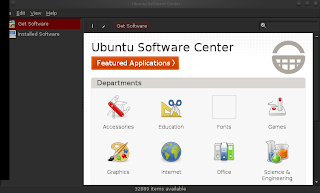 Backtrack 5 - Ubuntu Software Center