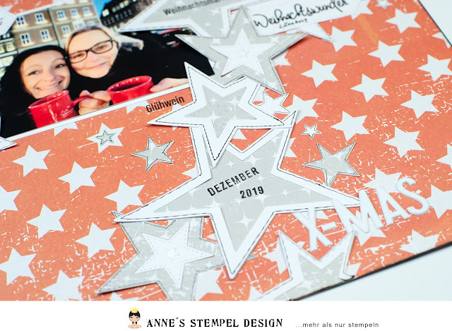 Scrapbooking Layout Mit Heat Embossing Quetsch Dein Kit