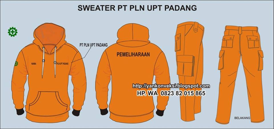 SWEATER LAPANGAN PT PLN