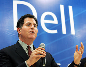 CEO of Dell Computers, Michael Dell