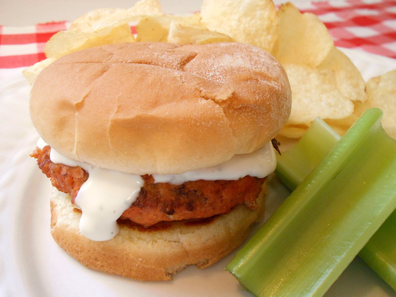 My Kind of Cooking Buffalo Turkey Burgers